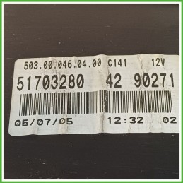 Quadro strumenti contachilometri tachimetro VEGLIA BORLETTI 503.00.046.04.00 FIAT PUNTO 2U 1.3 16V MJT 51703280