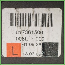 Cintura di Sicurezza Anteriore Sinistro SX (Lato Guida) LANCIA YPSILON TK 1.2 735529178 2011 2016 AUTOLIV 617361500