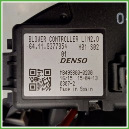 Ventola Ventilatore Riscaldamento Abitacolo DENSO MF116360-2025 MINI MINI F56 1.5 64119297751 2014 2019