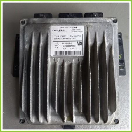 Centralina Motore Iniezione ECU DELPHI R0410C094B NISSAN MICRA K12E 1.5 48kw 8200340940 2002 2009