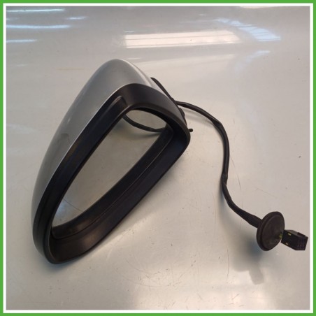 Specchio Specchietto Retrovisore Sinistro SX GRIGIO CHIARO OPEL CORSA S07 2011 2015 Originale Usato