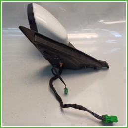Specchio Specchietto Retrovisore Sinistro SX BIANCO 61400 ICE WHITE SOLID VOLVO C30 2009 2012 Originale Usato