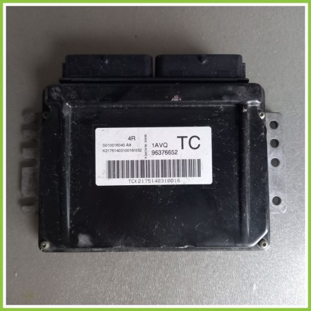 Centralina Motore Iniezione ECU SIEMENS S010016040A8 CHEVROLET (DAEWOO) KALOS T200 1.2 96376652 Benzina 2002 2005