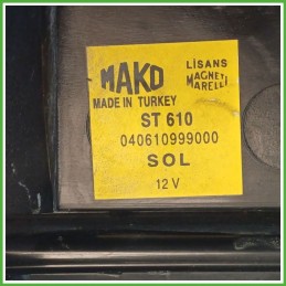 Fanale Fanalino Posteriore Sinistro SX MAGNETI MARELLI 040610999000 FIAT DOBLO 2W 51755145 Usato