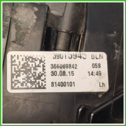 Fanale Fanalino Posteriore Sinistro SX OPEL ASTRA B16 39099016 Usato