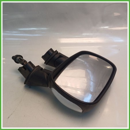 Specchio Specchietto Retrovisore Destro DX BIANCO FIAT DOBLO 2W 2003 2005 Originale Usato
