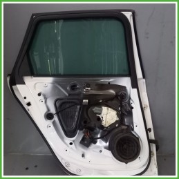 Porta Portiera Sportello Posteriore Sinistra SX BIANCO B4 B9A VOLKSWAGEN GOLF 5K/AJ Berlina 2008 2012 Originale Usato