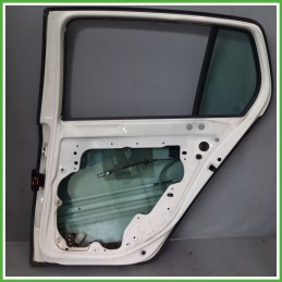 Porta Portiera Sportello Posteriore Destra DX BIANCO B4 B9A VOLKSWAGEN GOLF 5K/AJ Berlina 2008 2012 Originale Usato