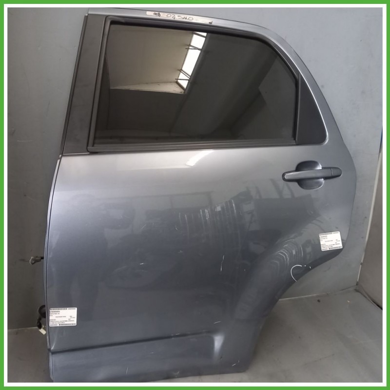 Porta Portiera Sportello Posteriore Sinistra SX GRIGIO DAIHATSU TERIOS 2a Serie SUV 2006 2013 Originale Usato