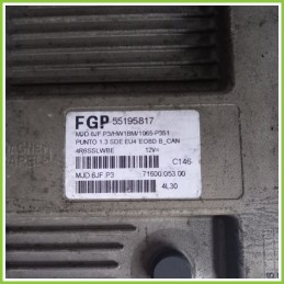 Centralina Iniezione Usata MAGNETIMARELLI MJD6JF.P3