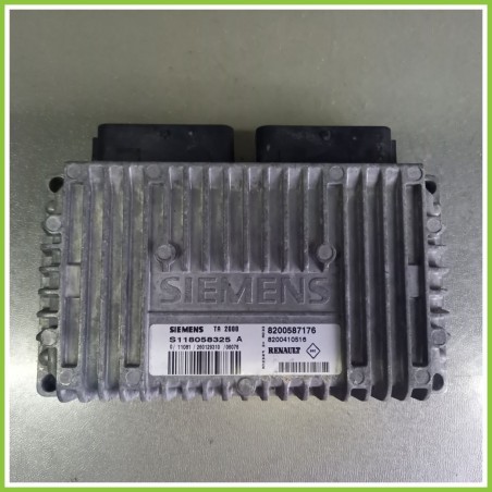 Centralina Motore Iniezione ECU SIEMENS S118068325-A RENAULT SCENIC 2a Serie 1.6 16V 82kw 8200587176 2003 2009