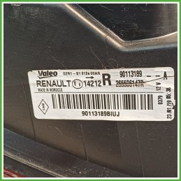 Fanale Fanalino Posteriore Destro DX VALEO 90113189 DACIA SANDERO 2a Serie 265506147R Usato
