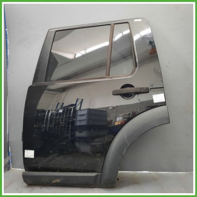 Porta Portiera Sportello Posteriore Sinistra SX NERO JAVA LAND ROVER DISCOVERY 3a Serie SUV 2004 2009 Originale Usato