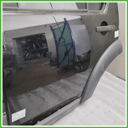 Porta Portiera Sportello Posteriore Sinistra SX NERO JAVA LAND ROVER DISCOVERY 3a Serie SUV 2004 2009 Originale Usato