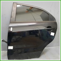 Porta Portiera Sportello Posteriore Sinistra SX NERO KIA RIO 3a Serie Berlina 2015 2017 Originale Usato