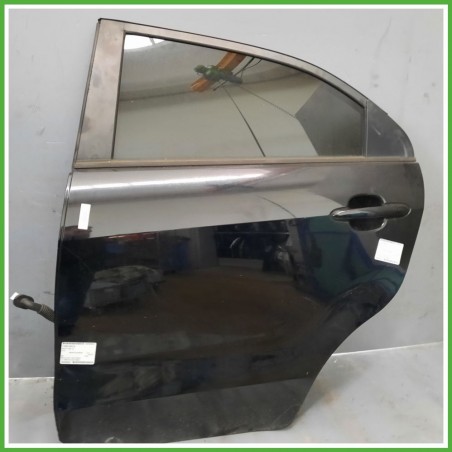 Porta Portiera Sportello Posteriore Sinistra SX NERO KIA RIO 3a Serie Berlina 2015 2017 Originale Usato