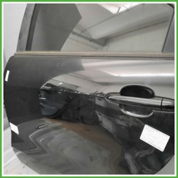 Porta Portiera Sportello Posteriore Sinistra SX NERO KIA RIO 3a Serie Berlina 2015 2017 Originale Usato
