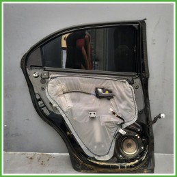 Porta Portiera Sportello Posteriore Sinistra SX NERO KIA RIO 3a Serie Berlina 2015 2017 Originale Usato