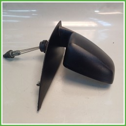 Specchio Specchietto Retrovisore Destro DX GOFFRATO FIAT PANDA 2Q 2003 2010 FICOSA FICOMIRRORS Originale Usato