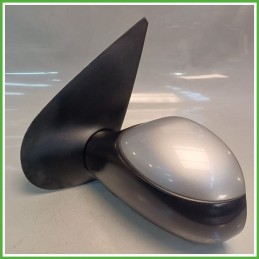 Specchio Specchietto Retrovisore Sinistro SX GRIGIO PEUGEOT 206 1998 2009 MAGNETI MARELLI Originale Usato