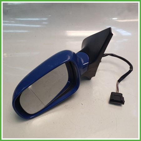 Specchio Specchietto Retrovisore Sinistro SX BLU 1C A5C VOLKSWAGEN POLO 3a Serie 1994 2001 Originale Usato