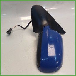 Specchio Specchietto Retrovisore Sinistro SX BLU 1C A5C VOLKSWAGEN POLO 3a Serie 1994 2001 Originale Usato