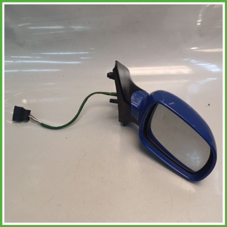 Specchio Specchietto Retrovisore Destro DX BLU 1C A5C VOLKSWAGEN POLO 3a Serie 1994 2001 Originale Usato