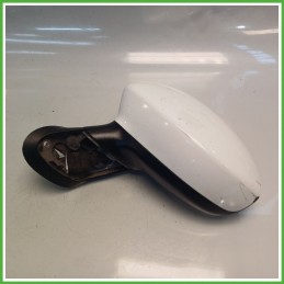 Specchio Specchietto Retrovisore Sinistro SX BIANCO FIAT GRANDE PUNTO 2Y 2005 2008 FICOSA FICOMIRRORS Originale Usato