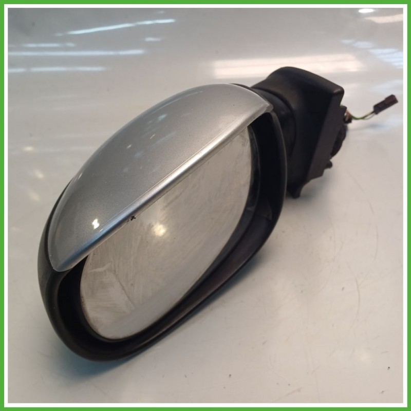 Specchio Specchietto Retrovisore Sinistro SX GRIGIO ALLUMINIO EZR CITROEN C3 2a Serie 2005 2010 SCHEFENACKER Originale Usato