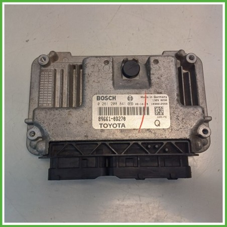 Centralina Motore Iniezione ECU BOSCH 0261208841 TOYOTA YARIS 1.0 12V 51kw 896610D270 2005 2012