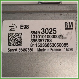 Centralina Motore Iniezione ECU SIEMENS A2C92816900 OPEL ASTRA B16 1.6 81kw 12721349 2015