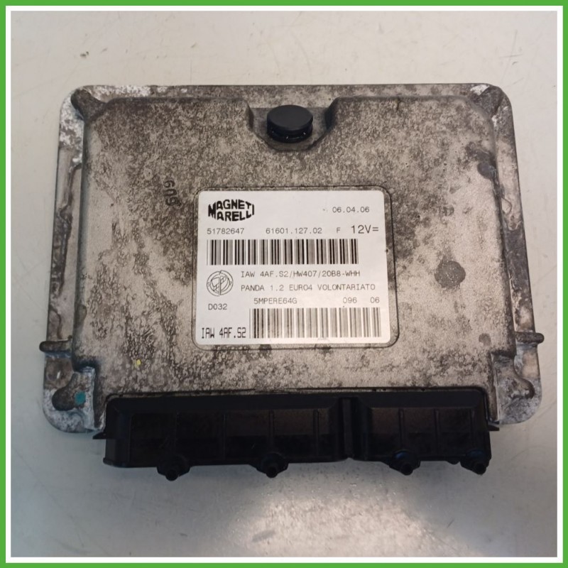 Centralina Motore Iniezione ECU MAGNETI MARELLI IAW4AF.S2 FIAT PANDA 2Q 1.2 44kw 51880191 2003 2010