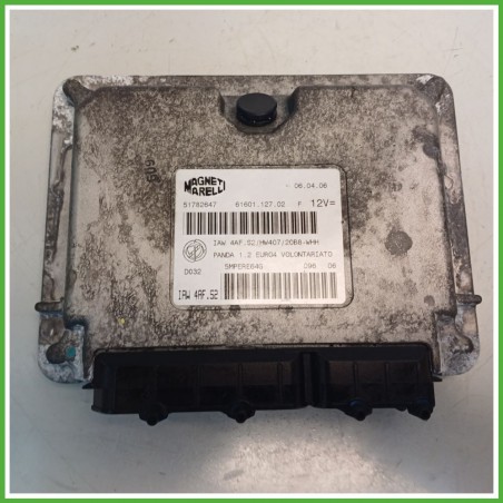 Centralina Motore Iniezione ECU MAGNETI MARELLI IAW4AF.S2 FIAT PANDA 2Q 1.2 44kw 51880191 2003 2010