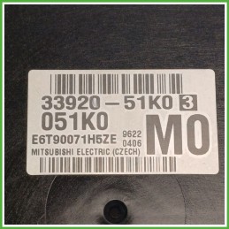 Centralina Motore Iniezione ECU MITSUBISHI E6T90071H5ZE SUZUKI SPLASH 1.0 48kw 3392051K03 2008 2015