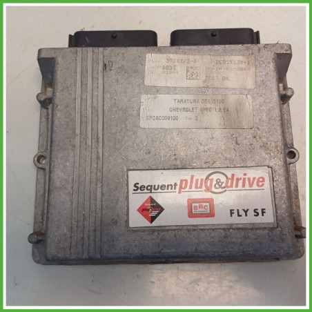 Centralina Motore Iniezione GAS BRC 03.1001 CHEVROLET (DAEWOO) AVEO T250 1.2 62kw DE815130 2008 2012