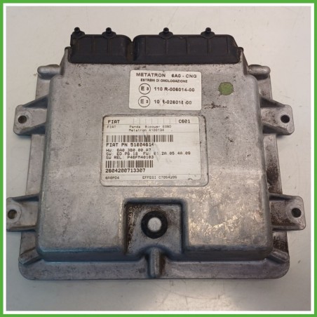 Centralina Motore Iniezione GAS METATRON 6A0CNG FIAT PANDA 2Q 1.2 44kw 51804614 2003 2010