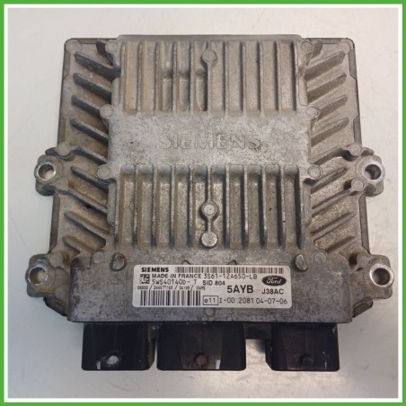 Centralina Motore Iniezione ECU SIEMENS 5WS40140D-T FORD FIESTA CBK 1.4 50kw 1303232 2002 2005