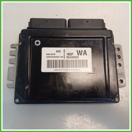 Centralina Motore Iniezione ECU CONTINENTAL 5WY1E07E CHEVROLET (DAEWOO) KALOS T200 1.2 53kw 96376652 2005 2008