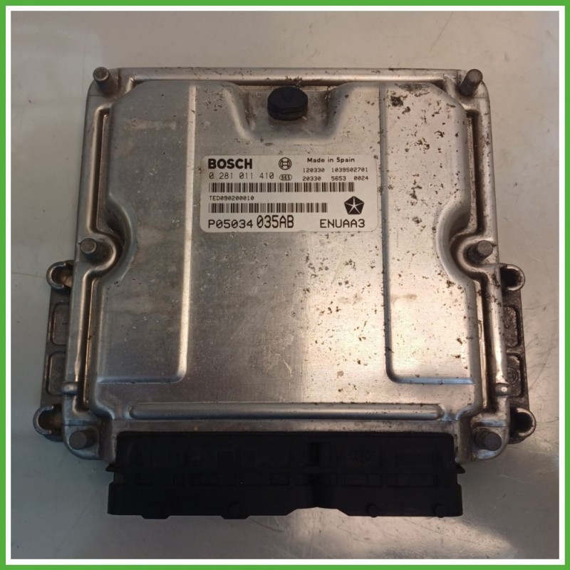 Centralina Motore Iniezione ECU BOSCH 0281011410 CHRYSLER PT CRUISER 2.2 89kw K05033032BA 2000 2005