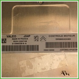 Centralina Motore Iniezione ECU VALEO 21586539-8A CITROEN C3 2a Serie 1.1 44kw 1943HG 2005 2010