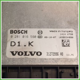 Centralina Motore Iniezione ECU BOSCH 0281016590 VOLVO C30 80kw 36001015 2009 2012