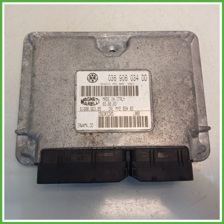Centralina Motore Iniezione ECU MAGNETI MARELLI IAW4MV.DD VOLKSWAGEN POLO 9N 1.4 16V 55kw 036906034S 2001 2005