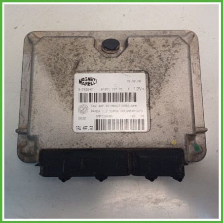 Centralina Motore Iniezione ECU MAGNETI MARELLI IAW4AF.S2 FIAT PANDA 2Q 1.2 44kw 51782647 2003 2010