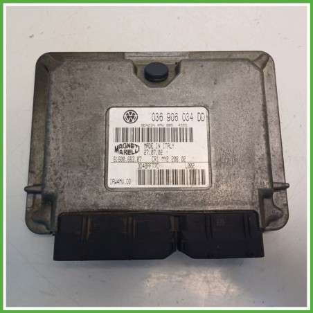 Centralina Motore Iniezione ECU MAGNETI MARELLI IAW4MV-DD VOLKSWAGEN POLO 9N 1.4 16V 55kw 036906034S 2001 2005