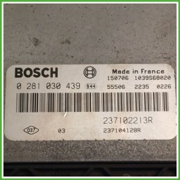 Centralina Motore Iniezione ECU BOSCH 0281030439 RENAULT CLIO 4a Serie 1.5 dCi 55kw 237103304R 2012 2016