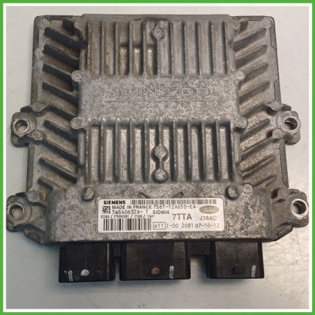Centralina Motore Iniezione ECU SIEMENS 5WS40632A-T FORD FIESTA CBK 1.4 50kw 1303232 2005 2008