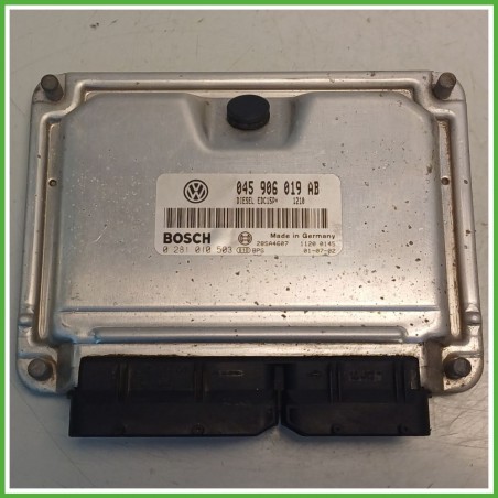 Centralina Motore Iniezione ECU BOSCH 0281010503 VOLKSWAGEN POLO 9N 1.4 TDI 55kw 045906019AP 2001 2005