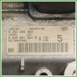 Centralina Motore Iniezione GAS BOSCH 0261206980 FIAT PUNTO 1N/1P 1.2 16V 59kw 46521697 1999 2005
