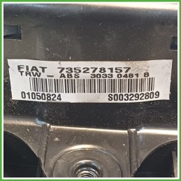 Airbag Guidatore Sinistro SX FIAT PUNTO 1N/1P 1.2 735335242 1999 2005 TRW 30330481B