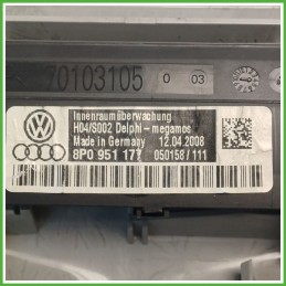 Plafoniera Anteriore Centrale AUDI A3 8P 2.0 TDI 8P0951177 2003 2010 DELPHI H04/S002